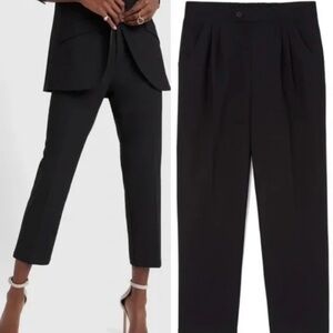 Universal Standard Black Cropped Women's Pants